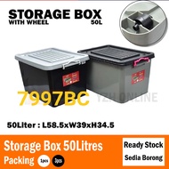 Storage Box 50 Litre 7997SC/7997BC Bekas Simpanan Century 50L
