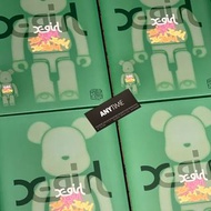 Bearbrick X-girl Clear Green Ver.