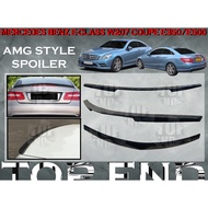 MERCEDES BENZ E-CLASS W207 COUPE AMG SPOILER DUCKTAIL BZ E CLASS E-COUPE AMG STYLE BODYKIT BENZ E350