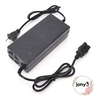 JONY Lithium Battery Charger, Plastic 24V 20A E-bike Battery Charger, Durable DC29.4V 3A Electric Bi