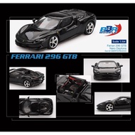 BBR Models 1:64 Ferrari 296 GTB Nero Daytona BBRFER64003