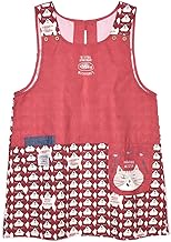 Kusuguru Japan 247053 Michelo Apron, Red, M-L