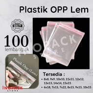 Opp plastic bag bread pie seal glue 8x8 9x9 10x10 11x11 12x12 13x13