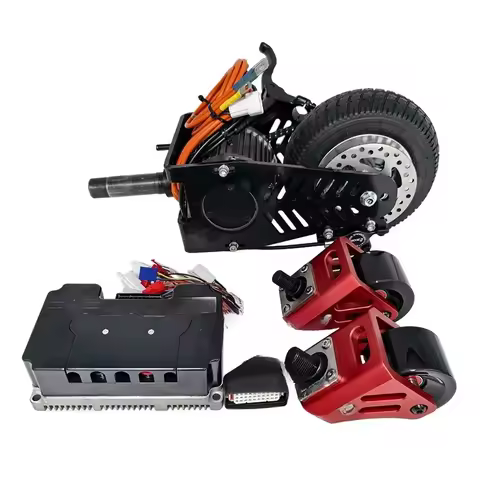 High Performance Crazy Cart Front Fork with Electric Machine and 4-Inch Wheel Kit