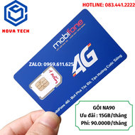 Sim 4G Mobifone Đăng Kí Gói Mới NA70 - KC90 - KC120 - KC150 Sử Dụng Thay thế gói C90N ED60- GIÁ RẺ