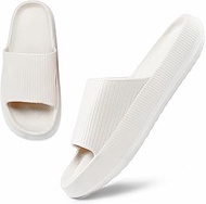 Cloud Slide Slippers for Women Men, Thick Sole Home Pillow Slipper, Non-Slip Quick Drying Message Sh