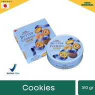 Bourbon Butter Cookies Assorted - Japanese Butter Biscuits (can jar packaging)