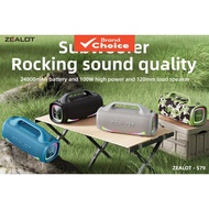 ZEALOT S79 Bluetooth Speaker Portable Outdoor Waterproof Speaker TWS Stereo Fast Charge Type-C HiFi 