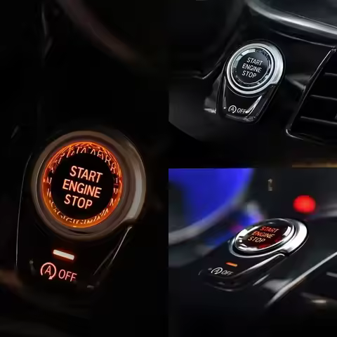 Engine START STOP Button Accessories for BMW X1 X5 E70 X6 E71 Z4 E89 1 3 5 Series E90 E91 E92 E60 Ca