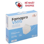 Combo 5 boxes of 50 masks VN95 Famapro N95 Famapro 4 layers of antibacterial