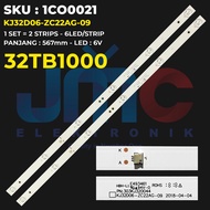 Backlight TV COOCAA 32 Inch 32TB1000 KJ32D06-ZC22AG-09