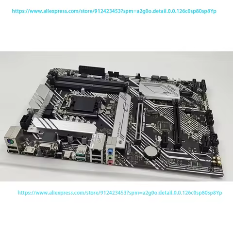 For ASUS PRIME B560-PLUS Motherboard LGA1200 ATX B560 DDR4 Max 128GB Dual PCIe4.0 M.2 HDMI DP Fit In