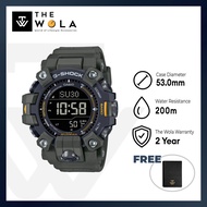Casio G-Shock MASTER OF G - LAND GW-9500 Series Men's MUDMAN Sport Tough Solar Watch with Orange Res