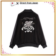 [WESTSEA] Ed Hardy Sukajan Stadium Jacket/Blouson Outerwear with Embroidery for Men and Women 【Direc
