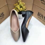 BONNIE WOMAN HEELS BERTUMIT LEBAR TINGGI 1.5 INCI 6152-160