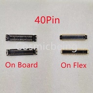 New 2-10Pcs LCD Display Screen Flex FPC Connector 40Pin For Xiaomi Mi9T Mi 9T Pro CC9E A3 Redmi K20 
