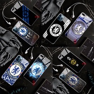 for OPPO A3s A5 A5s A7 AX5s AX7 F5 A73 F7 F9 Pro Tempered glass case F66 Chelsea Football Club