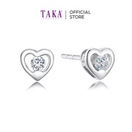 TAKA Jewellery Emotion Gold Diamond Earrings 9K