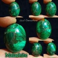 HIJAU Green peacock feather stone/ malachite agate stone green peacock feather stone (malachite) /na
