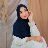 Jilbab Instan Hamidah Size L Jersey Kerudung Sporty Olahraga  Bergo Hamidah Menutup Dada Kerudung sp
