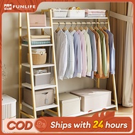 Open Wardrobe Clothes Rack Shelf Cabinet Storage Hanging Wardrobe Organizer Metal Standing Wardrobe