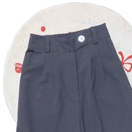 [PRELOVED] ECINOS Ecinos : MRT 2.0 Wide Pants Dark Grey Size S