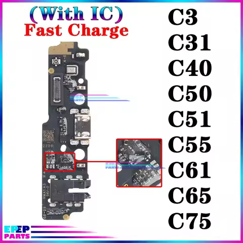 Charger Connector for Xiaomi Poco C3 C31 C40 C50 C51 C55 C61 C65 C75 Charging Board Flex Ports Modul