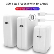 30W 61W 87W 96W 118W USB-C Laptop Power Adapter With 1M Cable Fast Charging Type-C PD Charger For Hu
