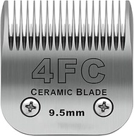 DODAER Detachable Pet Dog Grooming Clipper Blades,Compatible with Andis Size 4FC Cut Length 3/8"(9.5