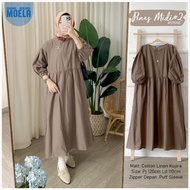 GAMIS MIDI DRESS TERBARU | MOELA BERLABEL MUSLIM