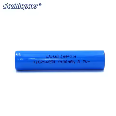 14650 3.7V 1100mah Rechargeable Li-ion Battery for LED Flashlight