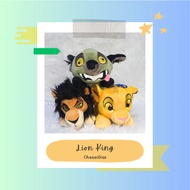 Simba, Scar and Ed-Hyena (Lion King) Plush / Stuffed Toy