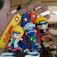 Cartoon Naruto keychain Uchiha Itachi anime keychain pendant backpack doll pendant keychain