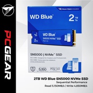 Western Digital WD Blue SN5000 M.2 2280 NVMe PCIe Gen 3 / 4 Gaming SSD 2TB [100% Sandisk Malaysia]