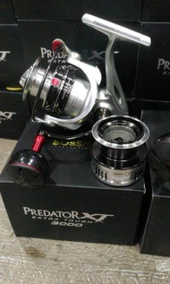BOSSNA PREDATOR XT 3000 4000H (HIGH SPEED) Spinning Reel Free Extra Spool 1pcs