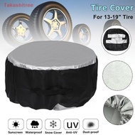 (Takashitree) 13-19inch Car SUV Wheel Protection Spare Tire Bag Winter Tire Tyre Storage Cover