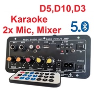 Amplifier Board Audio Bluetooth USB Radio TF DIY Subwoofer Karaoke