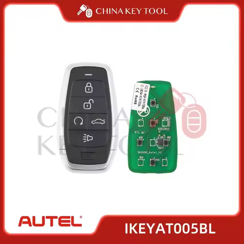 1PCS Autel IKEYAT005BL AT005BL Independent Universal Smart Remote Key 5 Buttons For Autel Smart Key 
