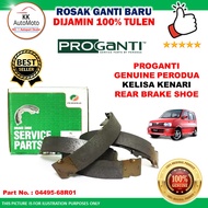 Perodua Kelisa Kenari - Genuine Original Set Proganti Perodua Rear Brake Shoe Brek Belakang - 04495-