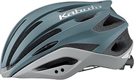 OGK KABUTO REZZA-2 Bicycle Helmet, Matte Ash Blue, Size: XL/XXL (Head Circumference: 24.0-25.2 inches (61-64 cm), JCF Certified