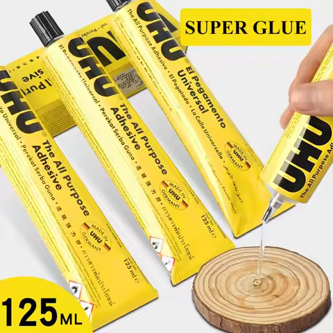 UHU Glue Strong transparent multi-purpose glue Glass metal leather paper plastic ceramic model glue 