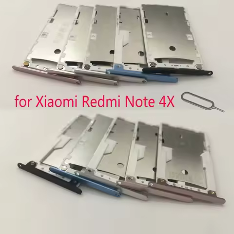 Phone SIM Card Tray Adapter For XIAOMI Redmi Note 4X Housing New Micro SD Card Holder For Xiaomi Not