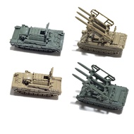 4D Assembled Tiger Tank Model Military Toys for Boys Plastic Main Battle Tank Finished Set Standard 
