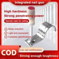 Steel Nail Gun Rivet Gun Bullet Nail Gun Concrete Fire Nail Gun Ceiling Round Nail 25mm Artifact Nai
