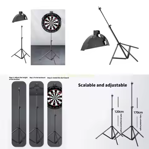 77UF Professional Darts Dartboard Mounting Tray and Stand Dartboard Mounting Bracket