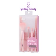 ODBO Perfect Brush Professional Beauty Tools เซ็ทแปรงแต่งหน้า 4 ชิ้น พร้อมกระเป๋า od838 1 ชิ้น