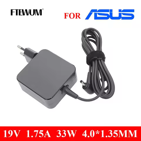 19V 1.75A 4.0*1.35mm 33W Power Adapter AC Laptop Charger For ASUS ADP-33AW S200E X202E X201E Q200 S2