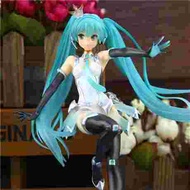 【紫色風鈴3】動漫周邊批發初音未來皇冠賽車初音2013盒裝手辦 港版