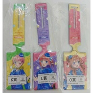 Charat Kuji The Quintessential Quintuplet ∫∫ Five Airline - Nakano Luggage Tag (Set of 3)