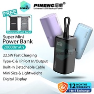 Pineng PN-739SPD 20000mAh Powerbank Super Mini Power Bank Original Pineng PowerBank PN-739PD PN739 P